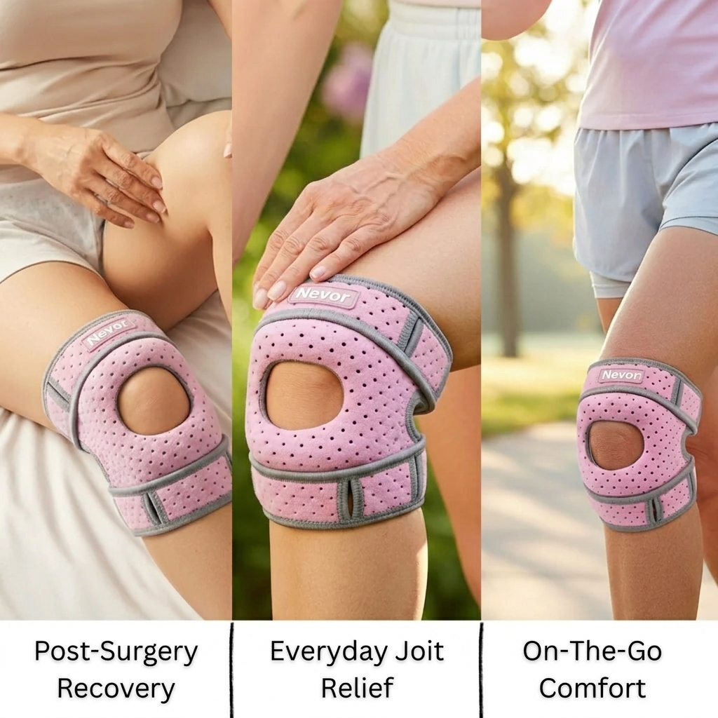 Advanced Knee Brace That Moves With You - Pain Relief In Minutes