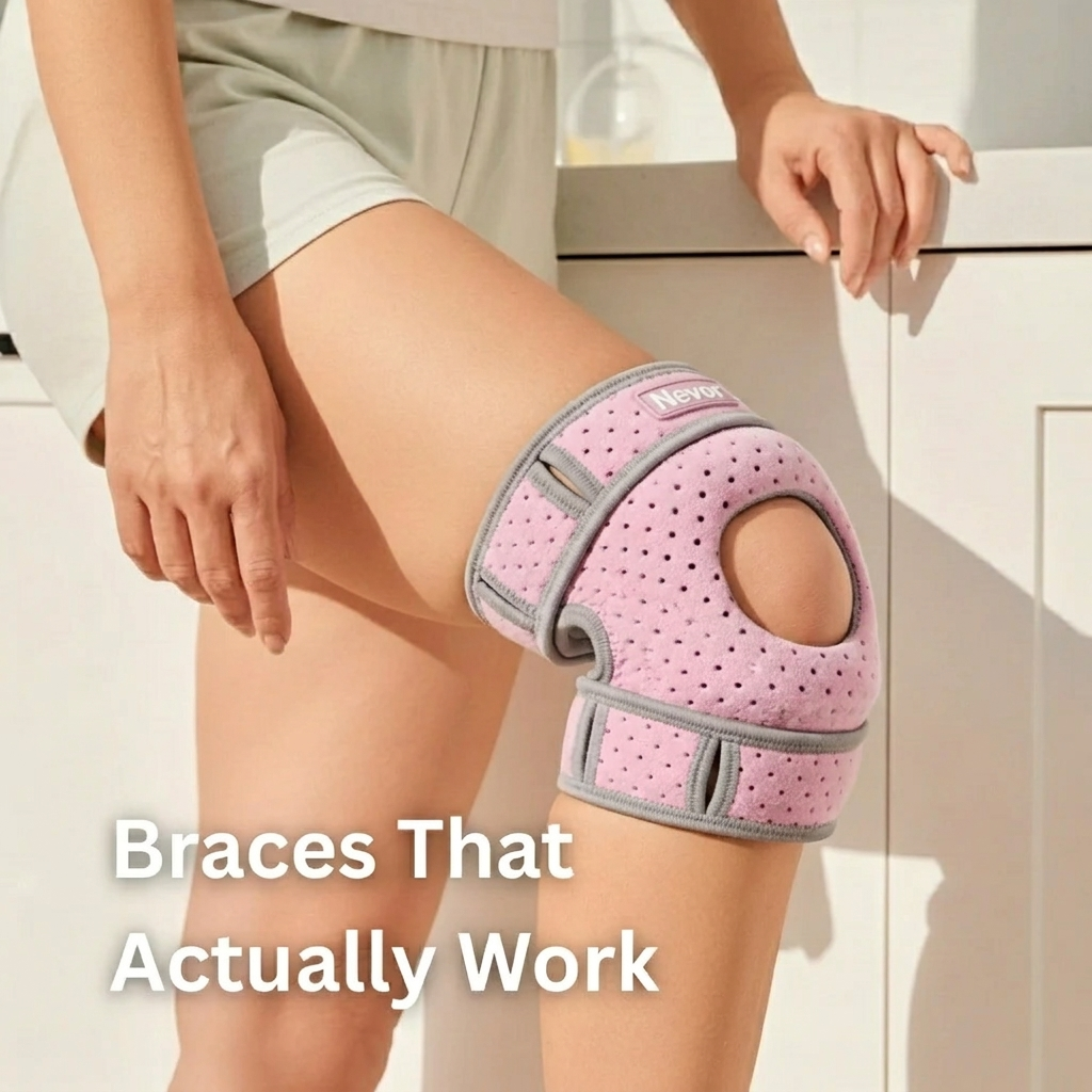 Advanced Knee Brace That Moves With You - Pain Relief In Minutes