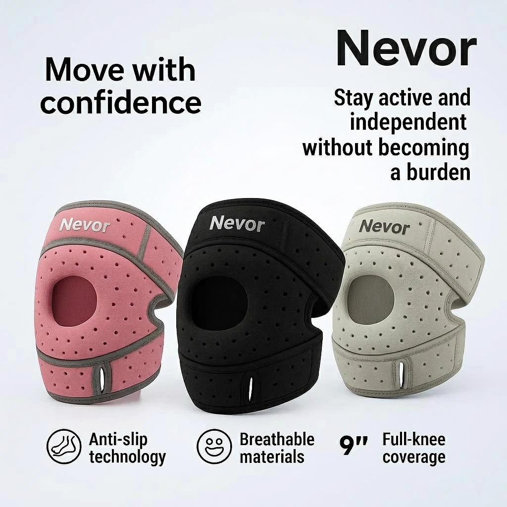 Advanced Knee Brace That Moves With You - Pain Relief In Minutes